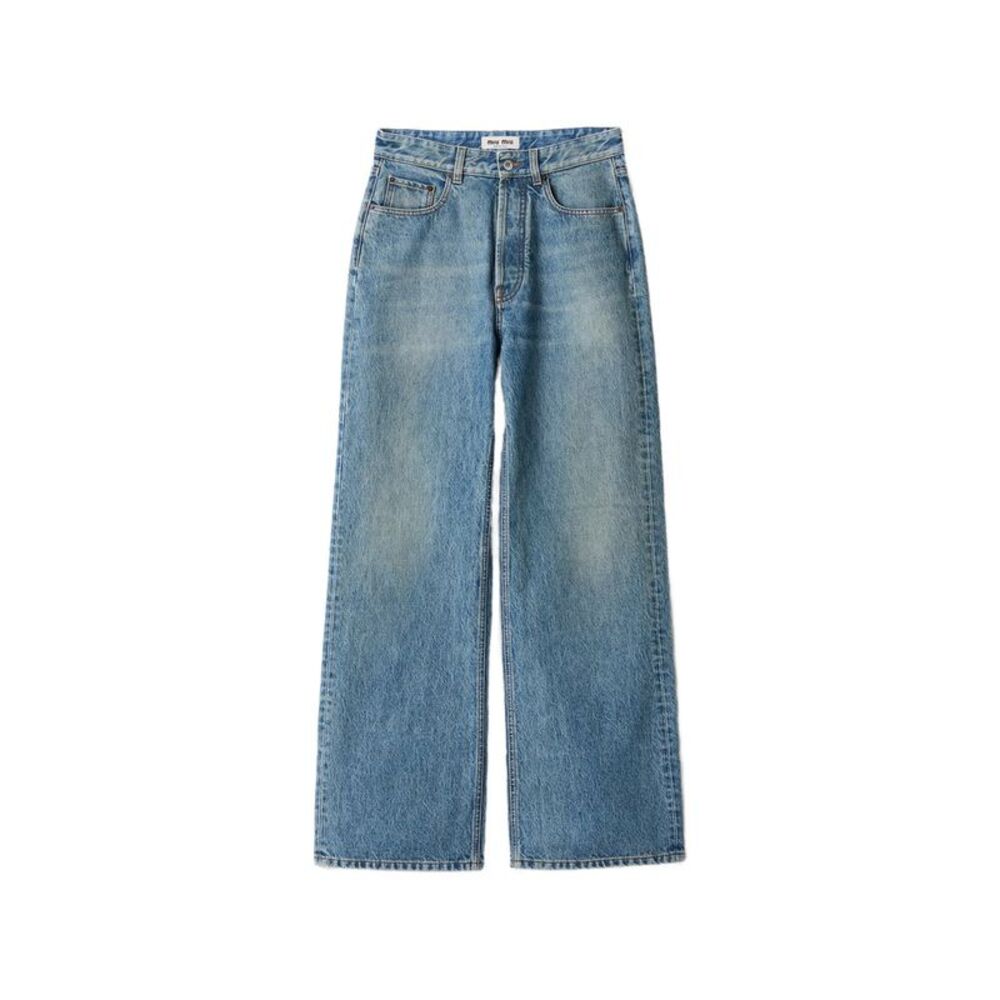 Miu Miu Blue Denim - Flared Jeans Women